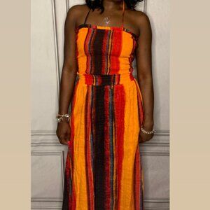 Spring In Ibiza Dress - Multi Color